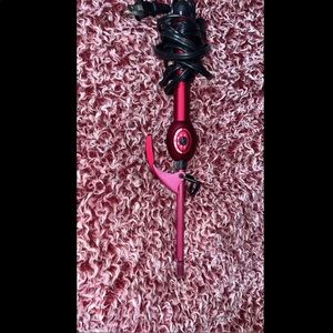 Small curler for tight curls. Never used